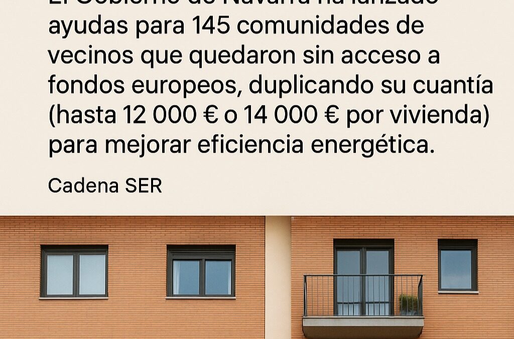 Nuevas ayudas para rehabilitación de viviendas