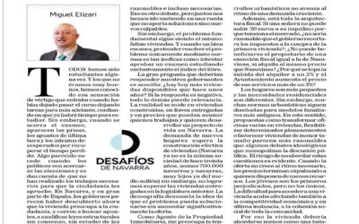 El examen de la vivienda en Navarra.